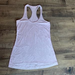 Lululemon gray ish purple tanktop